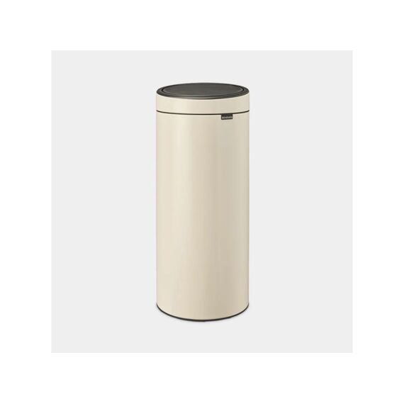 Touch Bin Afvalemmer 30L Met Kunststof Binnenemmer Soft Beige