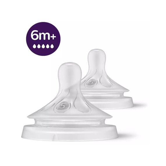 Avent Natural 3.0 Zuigspeen 6m+ (Stroomsnelheid 5)