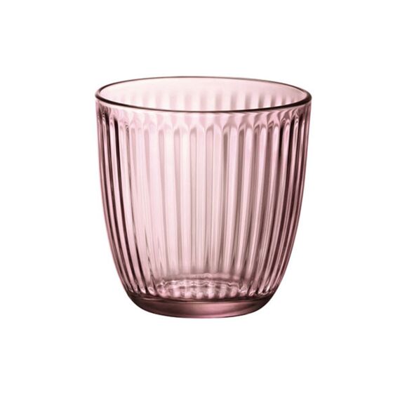 Bormioli Line Waterglas 29Cl Roze Set/6