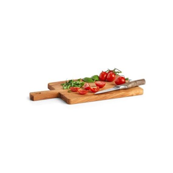 Serveerplank Met Handvat Teak 35X19X1.8Cm