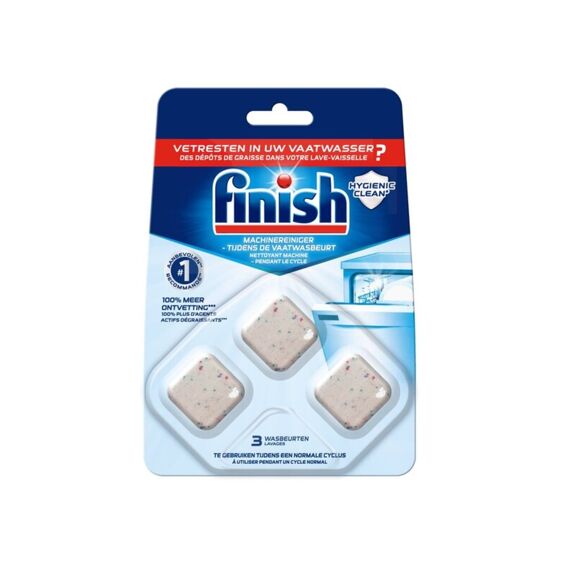 Finish Vaatwas Machinereiniger Tabs 3St