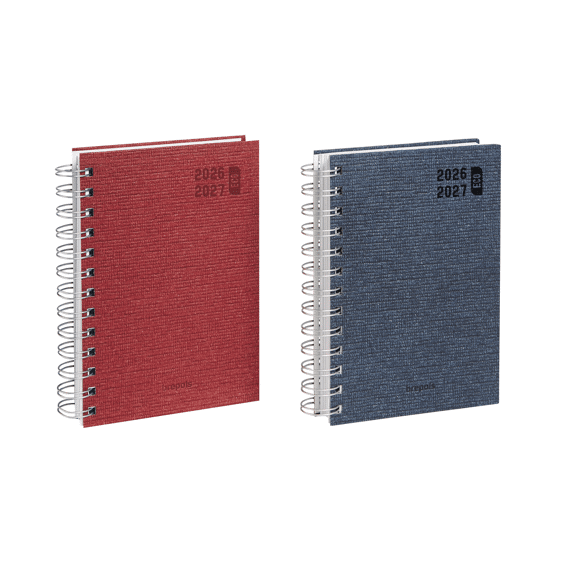 Brepols Schoolagenda 1 Dag 4-Talig Eco Deco Assortiment Prijs Per Stuk