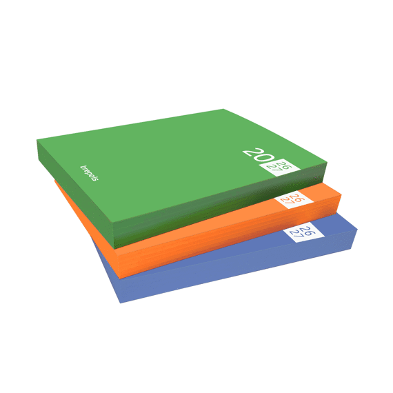 Brepols Schoolagenda 1 Dag 4-Talig Veneto Assortiment Prijs Per Stuk