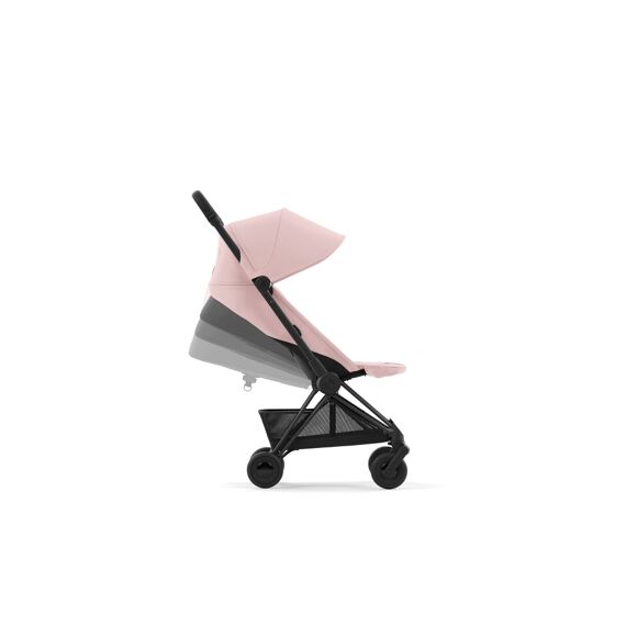 Cybex Coya Wandelwagen Matt Black/ Peach Pink