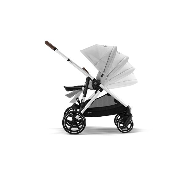 Cybex Gazelle S Wandelwagen Zilver Frame Met Zitting Lava Grey/Mid Grey