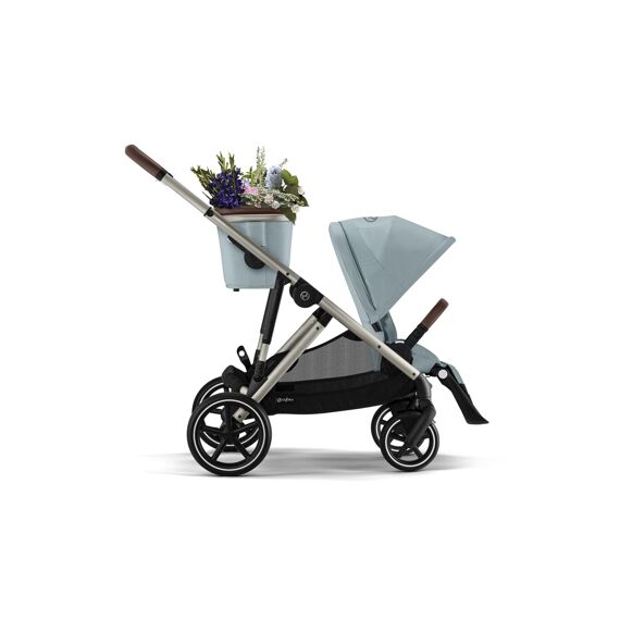 Cybex Gazelle S Wandelwagen Taupe Frame Met Zitting Sky Blue/Mid Blue