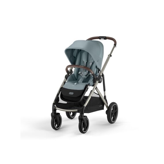 Cybex Gazelle S Wandelwagen Taupe Frame Met Zitting Sky Blue/Mid Blue