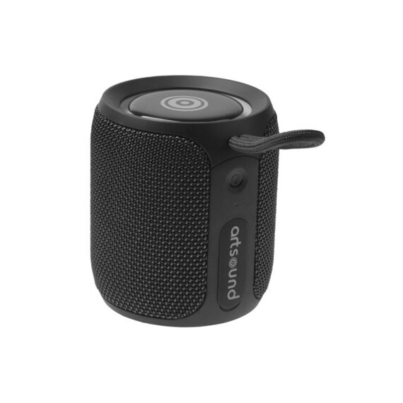 Artsound Pwr01Blk Draagbare Bluetooth Speaker Zwart Waterbestendig