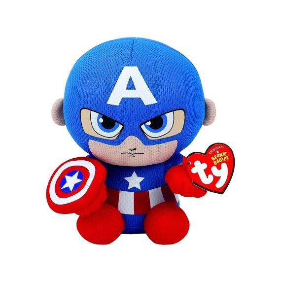 Marvel Beanie Babies Small Captain America