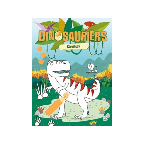 Dinosauriers Kleurblok