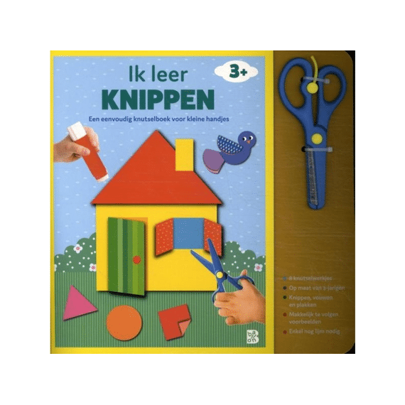 Ik Leer Knippen 3+ Met Schaartje - Huis