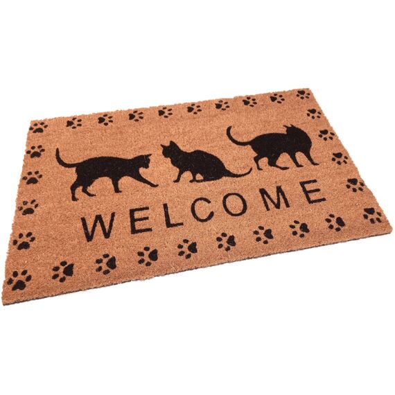 Raja Plus Welcome Katten 45X75Cm