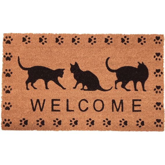 Raja Plus Welcome Katten 45X75Cm