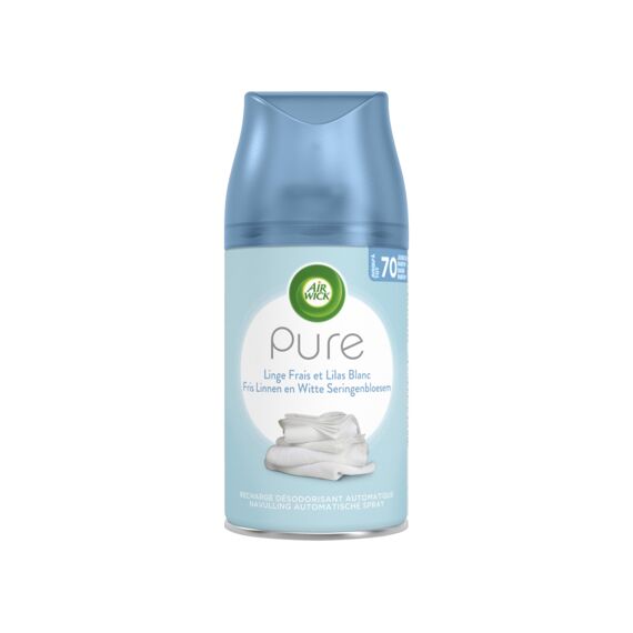 Airwick Luchtverfrisser Navulling Freshmatic Linnen En Witte Seringenbloesem 250Ml