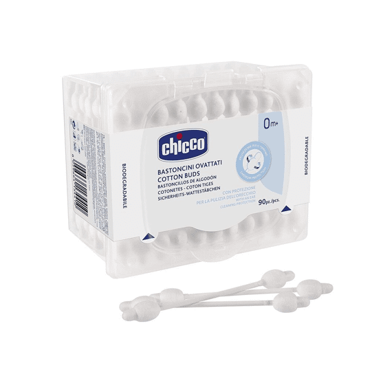 Chicco Veilige Wattenstaafjes Sicurnet (90St) 0M+