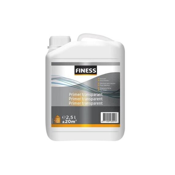 Finess Primer Transparant (Voorstrijk) 2.5 L Kleurloos