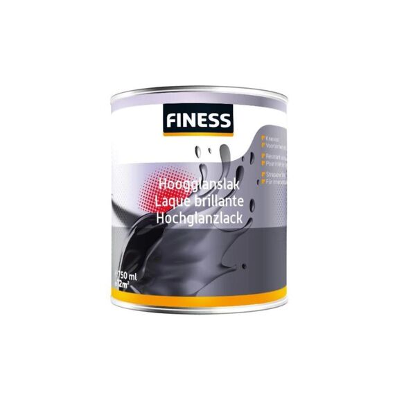 Finess Hoogglanslak 750 Ml Crème Wit (Ral 9001)