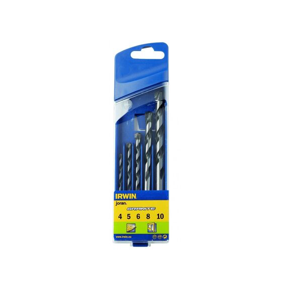 Irwin Steenboren Set 5Pcs 4/5/6/8/10Mm