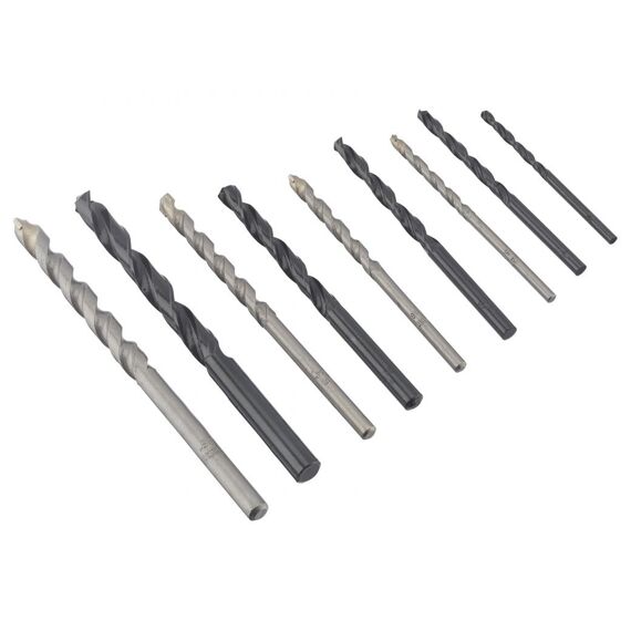 Irwin Mixed Set Metaal- En Steenboren 9Pcs 3/ 2X4/ 2X5/ 2X6/ 2X8Mm