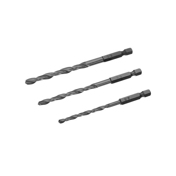 Irwin Hss Metaalboren Set 3Pcs Hex 4/5/6Mm