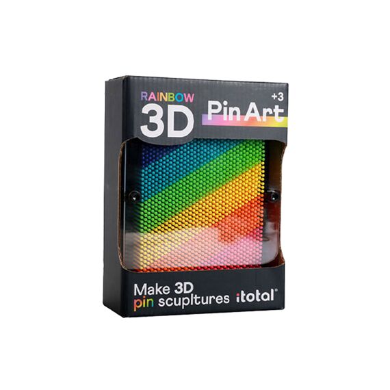 I Total Pinart Plastic Rainbow 20X5.5X14.8Cm