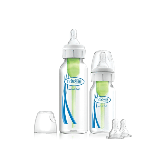 Dr. Brown's Testpakket Standaard Zuigfles (1x120ml-1x250ml-2xfase 1-2xfase 2)