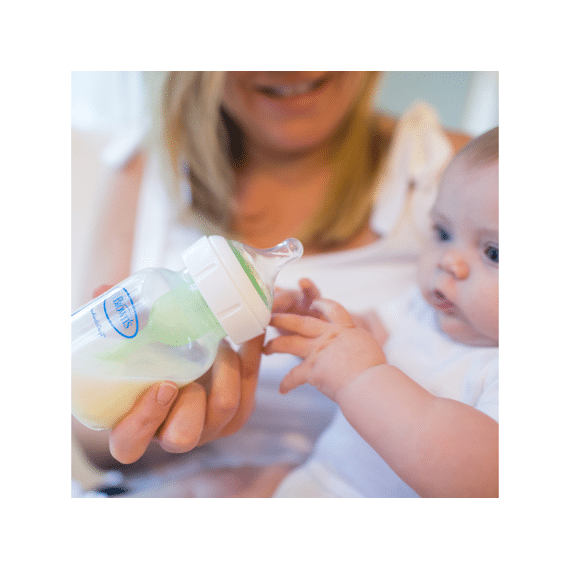 Dr. Brown's Brede Hals Zuigfles 150ml Incl Speen Fase 1