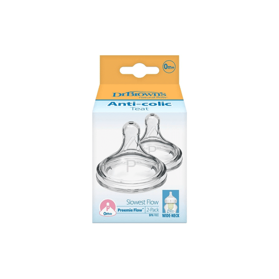 Dr. Brown's Zuigspeen Brede Halsfles Preemie Flow