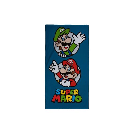 Super Mario Strandhanddoek Katoen 70X140Cm