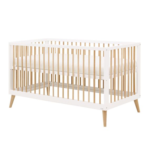 Toitoikids Jort Bed 70X140Cm Wit/Naturel