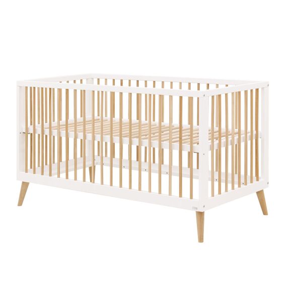 Toitoikids Jort Bed 70X140Cm Wit/Naturel