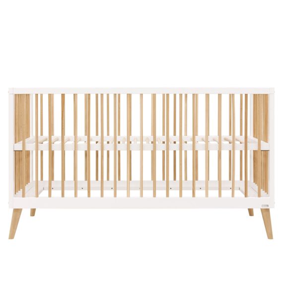 Toitoikids Jort Bed 70X140Cm Wit/Naturel