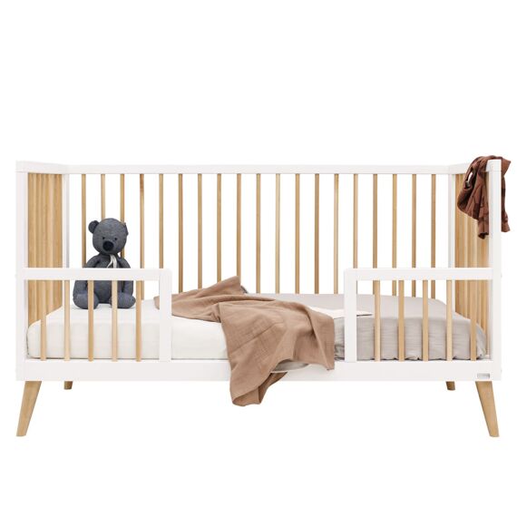 Toitoikids Jort Bed 70X140Cm Wit/Naturel