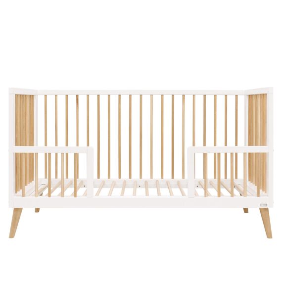 Toitoikids Jort Bed 70X140Cm Wit/Naturel