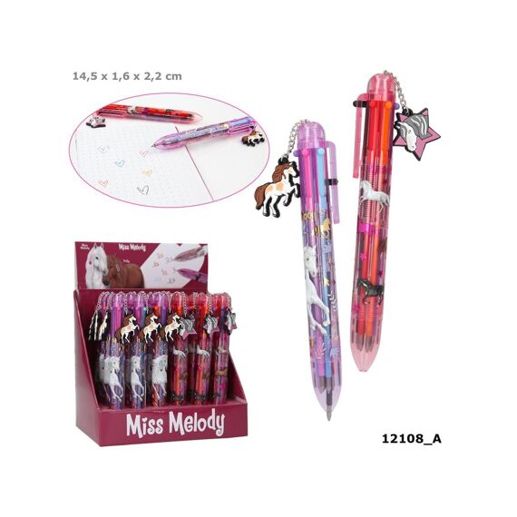 Miss Melody Gelpen Met 6 Kleuren 2 Assortimenten Prijs Per Kleur