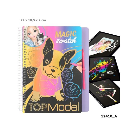 Topmodel Magic Scratch Boek