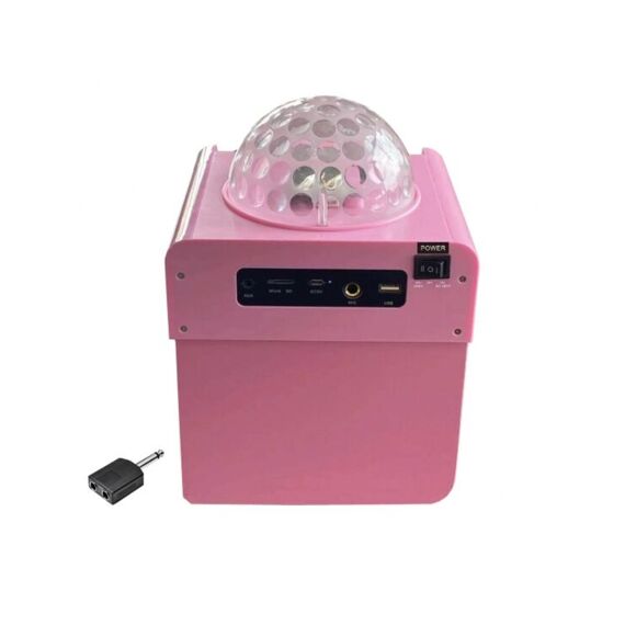 N-Gear Disco Block 410 Draagbare Bluetooth Speaker Roze