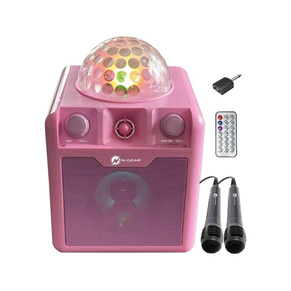 N-Gear Disco Block 410 Draagbare Bluetooth Speaker Roze