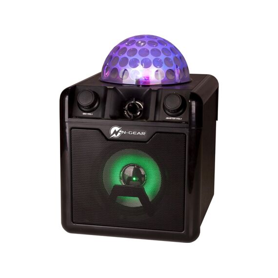 N-Gear Disco Block 410 Draagbare Bluetooth Speaker Zwart