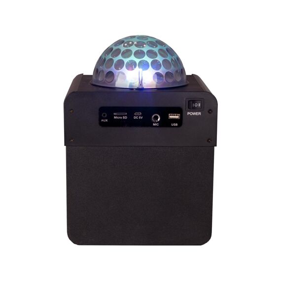 N-Gear Disco Block 410 Draagbare Bluetooth Speaker Zwart