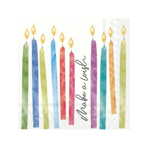 IHR Birthday Wish Lunchservet Mix
