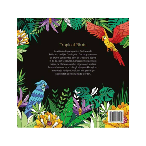 Tropical Birds Kleuren Voor Volwassenen