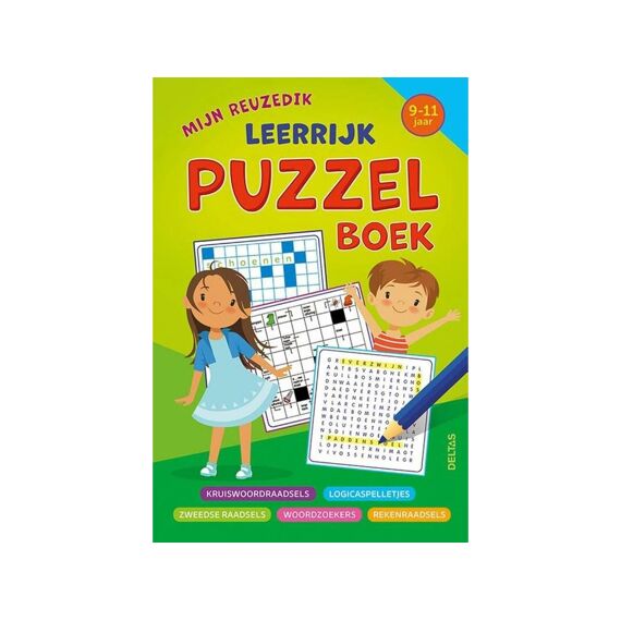 Mijn Superdik Leerrijk Puzzelboek (9-11J)