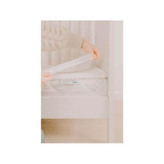 Zzzoo Airgosafe Hoeslaken Wit Babybed 70X140/150 Cm