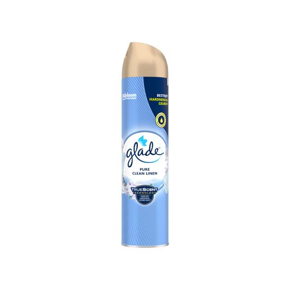 Glade Luchtverfrisser Spray Clean Lennen True Scent 300Ml