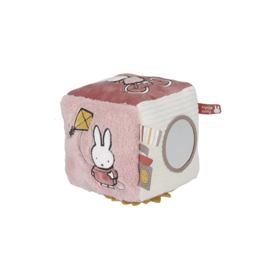 Nijntje Kubus Fluffy Pink
