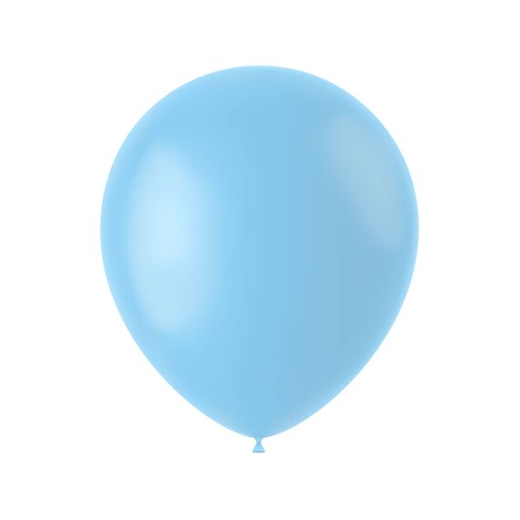 Ballon 33Cm Powder Blue 10St