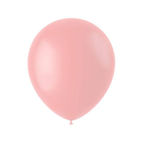 Ballon 33Cm Powder Pink 10St