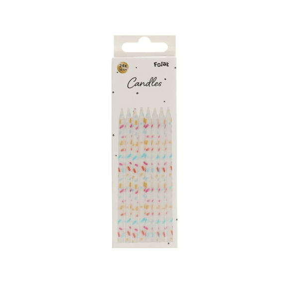 Kaarsen Cozy Sprinkles 8st