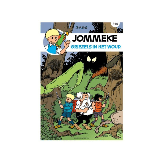 Jommeke 314 Griezels In Het Woud